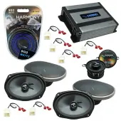 Compatible with Dodge Magnum 2005-2007 Factory Speakers Replacement Harmony C69 C35 & Harmony HA-A400.4