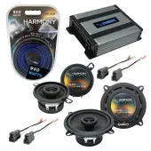 Compatible with Dodge Raider 1987-1989 Factory Speaker Replacement Harmony R5 R35 & Harmony HA-A400.4 Amp