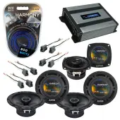 Compatible with Eagle Talon 1990-1994 Factory Speaker Replacement Harmony R65 R4 & Harmony HA-A400.4 Amp