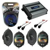 Compatible with Ford Explorer 2002-2005 Factory Speakers Replacement Harmony (2) C68 & Harmony HA-A400.4