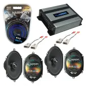 Compatible with Ford F-150 1997-2003 Factory Speakers Replacement Harmony (2) C68 & Harmony HA-A400.4