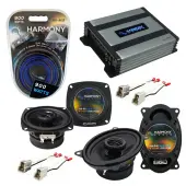 Compatible with GEO Metro Convertible 1991-1994 OEM Speaker Replacement Harmony Speakers & Harmony HA-A400.4