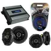 Compatible with GMC Sierra 2007-2013 Factory Speaker Replacement Kicker DSC65 DSC5 & Harmony HA-A400.4