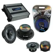 Compatible with GMC Sierra 2007-2013 Factory Speakers Replacement Harmony C65 C5 & Harmony HA-A400.4