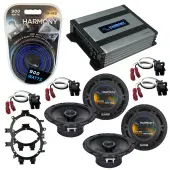 Compatible with GMC Yukon/Yukon XL 2003-2006 OEM Speaker Replacement Harmony R5 R65 & Harmony HA-A400.4 Amp