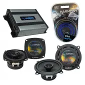 Compatible with Honda Passport 1994-1995 OEM Speaker Replacement Harmony R4 R5 & Harmony HA-A400.4 Amp