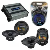 Compatible with Hyundai XG 300 2001-2001 OEM Speaker Replacement Harmony R65 R69 & Harmony HA-A400.4 Amp