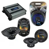 Compatible with Hyundai XG 350 2002-2005 OEM Speaker Replacement Harmony R65 R69 & Harmony HA-A400.4 Amp