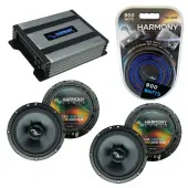 Compatible with Infiniti FX35-FX45 2003-2008 OEM Speakers Replacement Harmony (2) C65 & Harmony HA-A400.4
