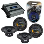 Compatible with Infiniti QX4 1997-2003 Speaker Replacement Harmony (2) R65 & Harmony HA-A400....