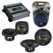 Compatible with Isuzu Amigo 1991-1994 Factory Speaker Replacement Harmony R4 R5 & Harmony HA-A400.4 Amp