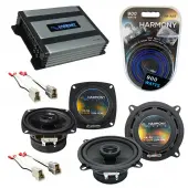 Compatible with Isuzu I-Mark: S/XS/RS/LS 85-91 OEM Speaker Replacement Harmony Speakers & Harmony HA-A400.4