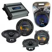 Compatible with Isuzu Impulse 1983-1989 OEM Speaker Replacement Harmony R65 R5 & Harmony HA-A400.4 Amp