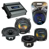 Compatible with Isuzu Impulse 1990-1993 OEM Speaker Replacement Harmony R5 R4 & Harmony HA-A400.4 Amp