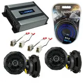 Compatible with Isuzu Rodeo 1992-1995 Factory Speaker Replacement Kicker DSC4 DSC5 & Harmony HA-A400.4