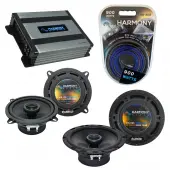 Compatible with Isuzu Trooper 1990-2002 OEM Speaker Replacement Harmony R65 R5 & Harmony HA-A400.4 Amp