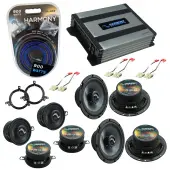 Compatible with Jeep Grand Cherokee 96-98 Speakers Replacement Harmony Replacement & Harmony HA-A400.4
