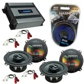 Compatible with Jeep Grand Wagoneer 86-92 OEM Speakers Replacement Harmony (2) C5 & Harmony HA-A400.4