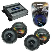 Compatible with Jeep Wrangler 2007-2017 OEM Speakers Replacement Harmony (2) C65 & Harmony HA-A400.4