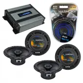 Compatible with Kia Amanti 2004-2009 Factory Speaker Replacement Harmony (2) R65 & Harmony HA-A400.4