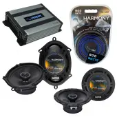 Compatible with Kia Spectra 5 2005-2008 Speaker Replacement Harmony R65 R68 & Harmony HA-A400...