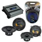 Compatible with Lexus LS400 1995-2000 OEM Speaker Replacement Harmony R5 R65 & Harmony HA-A400.4 Amp