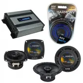 Compatible with Mazda 190 Series 84-93 OEM Speaker Replacement Harmony R4 R65 & Harmony HA-A400.4 Amp