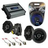 Compatible with Mazda 626 1986-1987 Factory Speaker Replacement Kicker DSC4 DSC65 & Harmony HA-A400.4