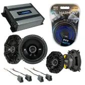 Compatible with Mazda 626 1990-1992 Factory Speaker Replacement Kicker DKSC4 DSC65 & Harmony HA-A400.4