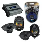 Compatible with Mazda 929 1992-1995 OEM Speaker Replacement Harmony R68 R69 & Harmony HA-A400.4 Amp