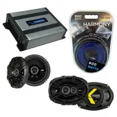 Compatible with Mazda Millenia 94-02 Speaker Replacement Kicker DSC65 DSC693 & Harmony HA-A400.4 Amp