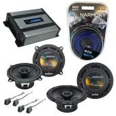 Compatible with Mazda MX6 1990-1992 Factory Speaker Replacement Harmony R5 R65 & Harmony HA-A400.4 Amp