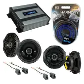 Compatible with Mazda MX6 1990-1992 Factory Speaker Replacement Kicker DSC5 DSC65 & Harmony HA-A400.4