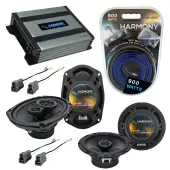Compatible with Mazda Protege 95-00 OEM Speaker Replacement Harmony R65 R69 & Harmony HA-A400.4 Amp