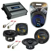 Compatible with Mazda RX7 1984-1985 Factory Speaker Replacement Harmony R4 R65 & Harmony HA-A400.4 Amp