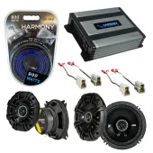 Compatible with Mazda RX7 1984-1985 Factory Speaker Replacement Kicker DSC4 DSC65 & Harmony HA-A400.4