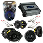 Compatible with Mercury Sable 90-95 Speaker Replacement Kicker DSC5 DSC35 DSC68 & Harmony HA-A400.4 Amp