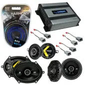 Compatible with Mercury Topaz 85-88 Speaker Replacement Kicker DSC65 DSC35 DSC68 & Harmony HA-A400.4 Amp