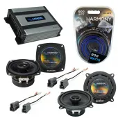 Compatible with Mitsubishi Precis 1990-1994 OEM Speaker Replacement Harmony R4 R5 & Harmony HA-A400.4 Amp