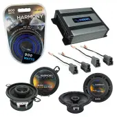 Compatible with Mitsubishi Sigma 1989-1989 OEM Speaker Replacement Harmony R35 R65 & Harmony HA-A400.4 Amp