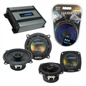 Compatible with Nissan 280ZX 1979-1983 OEM Speaker Replacement Harmony R4 R5 & Harmony HA-A400.4 Amp