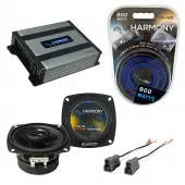 Compatible with Mitsubishi Mighty Max 87-96 OEM Speaker Replacement Harmony R4 & Harmony HA-A400.4 Amp