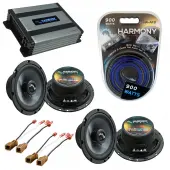 Compatible with Nissan Altima 2002-2016 OEM Speakers Replacement Harmony (2) C65 & Harmony HA-A400.4