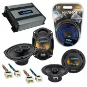 Compatible with Nissan Frontier 2005-2015 OEM Speaker Replacement Harmony R69 R65 & Harmony HA-A400.4