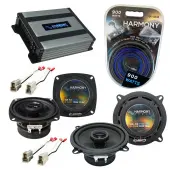 Compatible with Nissan Maxima 1982-1984 Factory Speaker Replacement Harmony R4 R5 & Harmony HA-A400.4 Amp