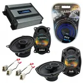 Compatible with Nissan Maxima 1989-1994 OEM Speaker Replacement Harmony R46 R69 & Harmony HA-A400.4 Amp