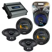 Compatible with Nissan Maxima 1995-1999 Factory Speaker Replacement Harmony (2) R65 & Harmony HA-A400.4
