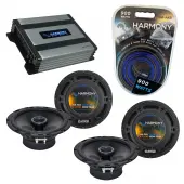 Compatible with Nissan Maxima 2000-2008 Factory Speaker Replacement Harmony (2) R65 & Harmony HA-A400.4