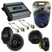 Compatible with Nissan Pulsar 1987-1989 Factory Speaker Replacement Kicker DSC65 DSC5 & Harmony HA-A400.4