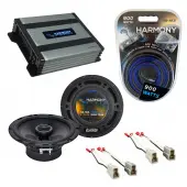 Compatible with Nissan Sentra 1987-1990 Factory Speaker Replacement Harmony (2) R65 & Harmony HA-A400.4